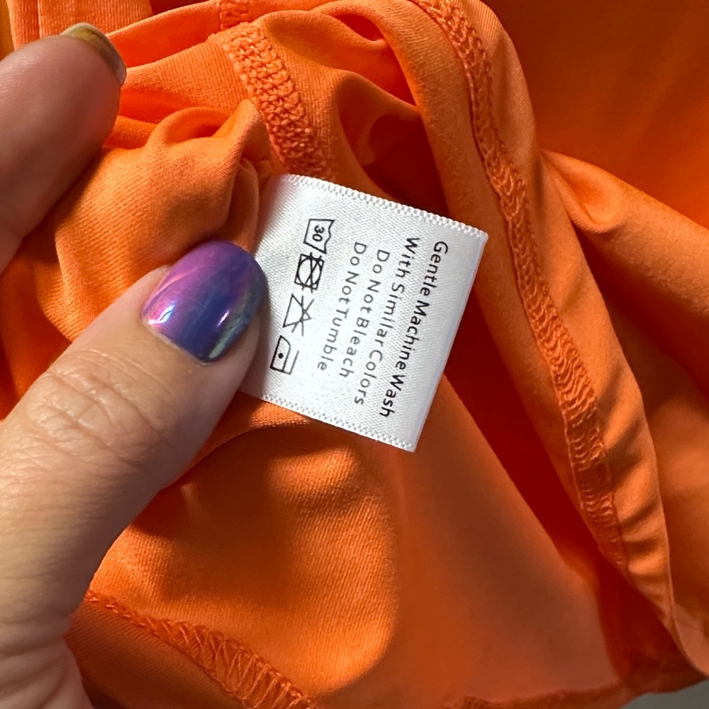 Ranch Dress’n Performance Rodeo shirt Orange (L) - Picture 11 of 11